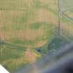 Aerial view of Bellevue Tarradale cropmark features, Muir of Ord, Black Isle, looking SW.