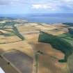 Aerial view of Roskill Farm and A832, Black Isle, looking NE towards Avoch.