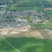 Aerial view of Ben Wyvis Primary School, Conon Bridge, Easter Ross, looking NW.