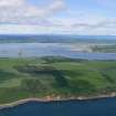Aerial view of Navity, Cromarty, Black Isle, looking NNW.