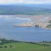 Aerial view of Cromarty House, Cromarty, Nigg and Nigg Bay, looking NW.
