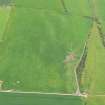 Aerial view of Brucefield Cottage and soil marks, Tarbat Ness, looking SW.