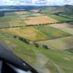 Aerial view of cropmarks S of Golspie, East Sutherland, looking ENE.