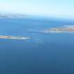 An oblique aerial view of the Moray Firth, showing Chanonry Point and Fort George, looking NE.