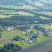Aerial view of Croy, Inverness-shire, looking S.