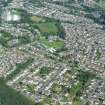 Aerial view of Stratherrick Road, Inverness, looking NE.