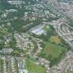 Aerial view of Drummond School, Inverness, looking N.