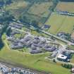 Aerial view of New Craigs Psychiatric hospital, Inverness, looking SW.