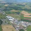 Aerial view of Muir of Ord, Black Isle, looking N.