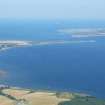 Aerial view of Fortrose Bay and Chanonry Ness, looking E.