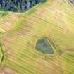 Near aerial view of the Pictish cemetery at Tarradale  on the north shore of the Beauly Firth.