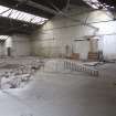 Evaluation Photograph, Internal view of workshop, facing NW, 8-20 King's Stables Road, Edinburgh