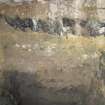 Evaluation Photograph, Detail of section of Test Pit 5, facing NE, 8-20 King's Stables Road, Edinburgh