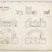 Abedeen, Mid Stocket Road, Raeden House.
Scale drawings for proposed alterations and improvements to Raeden House.
Titled: 'Raeden House; Proposed Alteration & Imrovements for James Johnstone - Advocate - 1924'.

