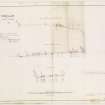 Aberdeen, General.
Drawing showing sections of streets.
Insc: 'Rubislaw. Sections of Streets. 1849'.