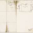 Aberdeen, General.
Sketch plan of Victoria Street.
Insc: 'Rubislaw feuing. Victoria Street. Mr Davidson's Feus Sketch.
