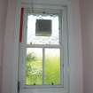 Historic building recording, Room 0/5b, Detail of window, Princess Elizabeth Nursery School, 14 Clearburn Crescent, Edinburgh