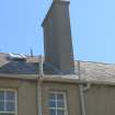 Historic building recording, W elevation, Detail of chimney, Princess Elizabeth Nursery School, 14 Clearburn Crescent, Edinburgh