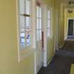 Historic building recording, Room 1/2, Detail of door to Room 1/7, Princess Elizabeth Nursery School, 14 Clearburn Crescent, Edinburgh