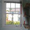 Historic building recording, Room 1/8, Detail of window, Princess Elizabeth Nursery School, 14 Clearburn Crescent, Edinburgh