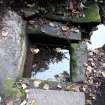 Investigator's image of St Baldred's Well taken close up from NW.