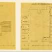 Plan of attic floor and offices.