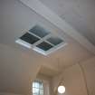 Evaluation Photograph, Room 1- view of skylight, facing E, Old Coates House