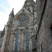 Evaluation Photograph, context shot showing Old Coates House and St Mary's Cathedral, facing SW, Old Coates House