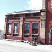 Standing building survey, Detail view of coal store block exterior, Granton Gasworks, Edinburgh