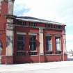 Standing building survey, Detail view of coal store block exterior, Granton Gasworks, Edinburgh