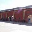 Standing building survey, General view of coal store block exterior, Granton Gasworks, Edinburgh