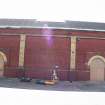 Standing building survey, General view of coal store block exterior, Granton Gasworks, Edinburgh