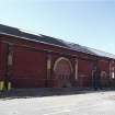 Standing building survey, General view of coal store block exterior, Granton Gasworks, Edinburgh