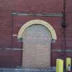 Standing building survey, Detail view of coal store block exterior, Granton Gasworks, Edinburgh