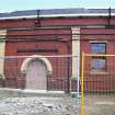 Standing building survey, General view of coal store block exterior, Granton Gasworks, Edinburgh