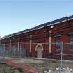 Standing building survey, General view of coal store block exterior, Granton Gasworks, Edinburgh