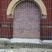 Standing building survey, Detail view of coal store block exterior, Granton Gasworks, Edinburgh