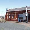 Standing building survey, General view of coal store block exterior, Granton Gasworks, Edinburgh