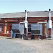 Standing building survey, General view of coal store block exterior, Granton Gasworks, Edinburgh