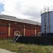 Standing building survey, General view of coal store block exterior, Granton Gasworks, Edinburgh