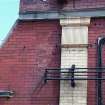 Standing building survey, Detail view of coal store block exterior, Granton Gasworks, Edinburgh