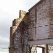 Standing building survey, Detail view of coal store block exterior, Granton Gasworks, Edinburgh