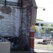 Standing building survey, Detail view of coal store block exterior, Granton Gasworks, Edinburgh