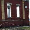 Standing building survey, General view of coal store block exterior, Granton Gasworks, Edinburgh