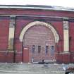 Standing building survey, General view of coal store block exterior, Granton Gasworks, Edinburgh