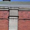 Standing building survey, Detail view of workshop exterior, Granton Gasworks, Edinburgh