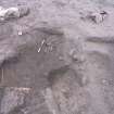 Archaeological excavation, Skeleton 129, Auldhame, East Lothian