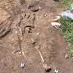 Archaeological excavation, Skeleton 912: general without board etc., Auldhame, East Lothian