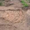 Archaeological excavation, Hearth 920 and 921 without board etc., Auldhame, East Lothian