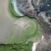 Archaeological excavation, Aerial view, Auldhame, East Lothian